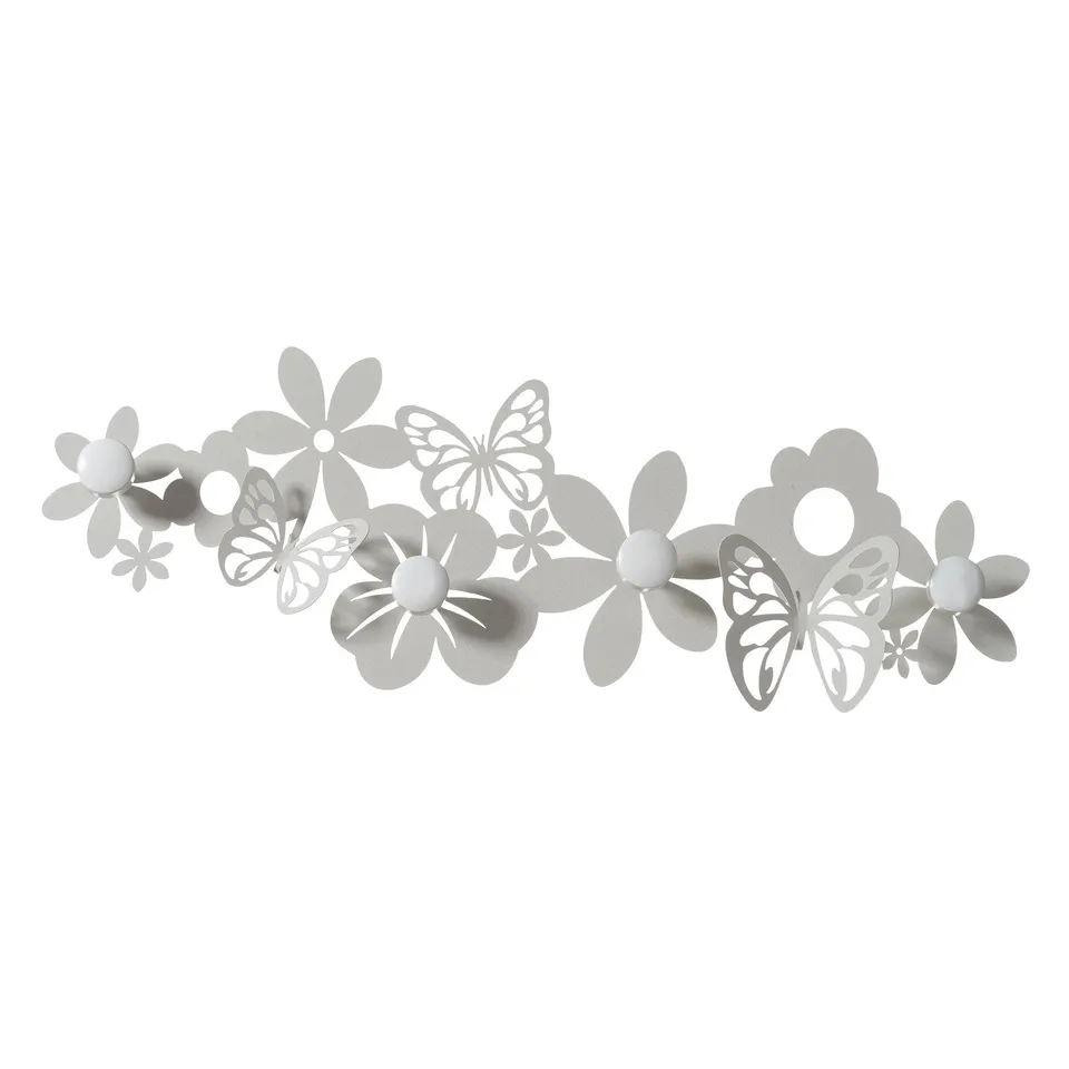 arti-mestieri-sfarfalle-appendiabiti-da-parete-in-ferro image 1