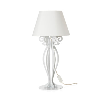 arti-mestieri-circeo-lampada-da-tavolo-alta-con-paralume image 2