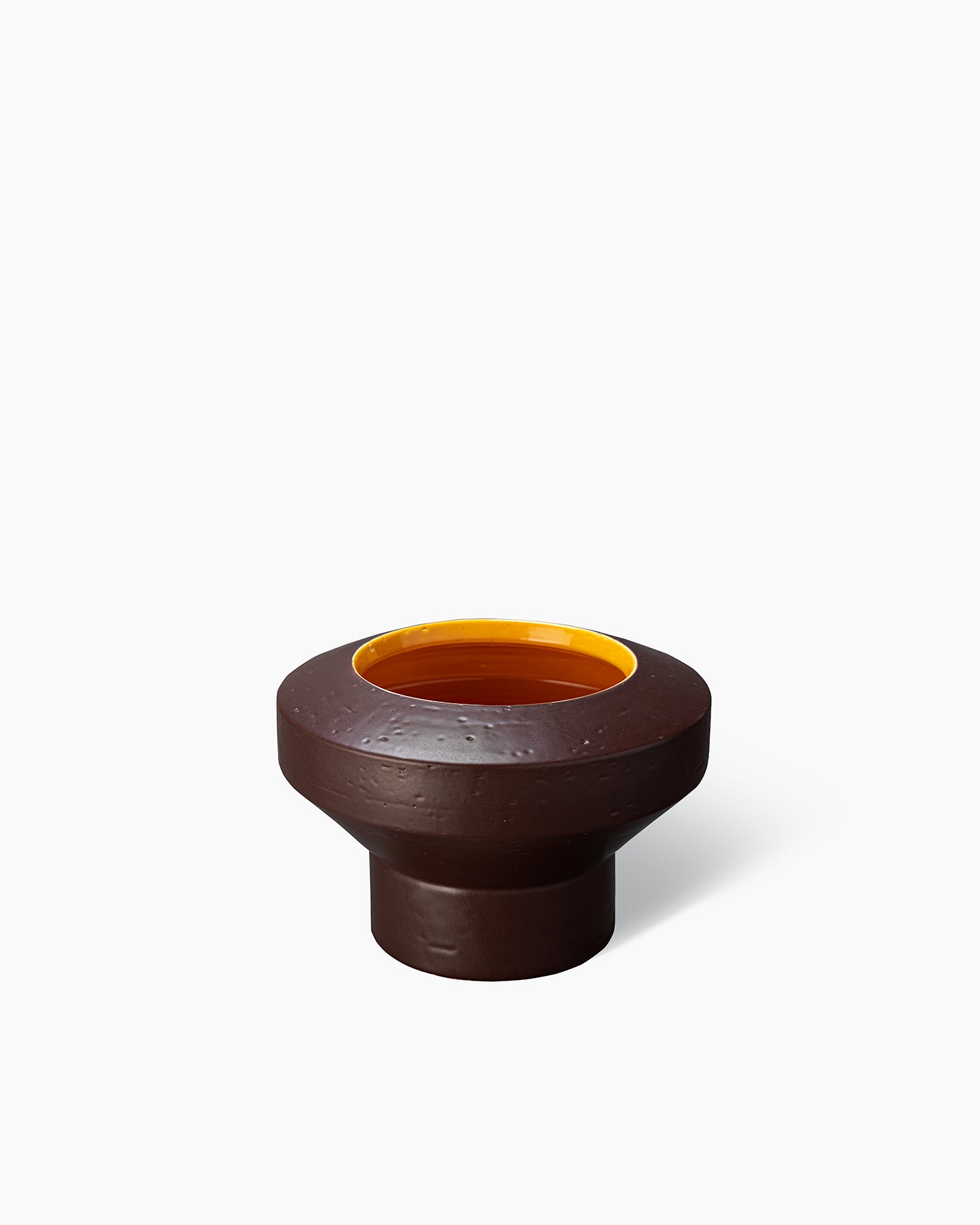 bitossi-ceramiche-bolo-tribe-arik-levy-marrone-giallo-edizione-199 image 2