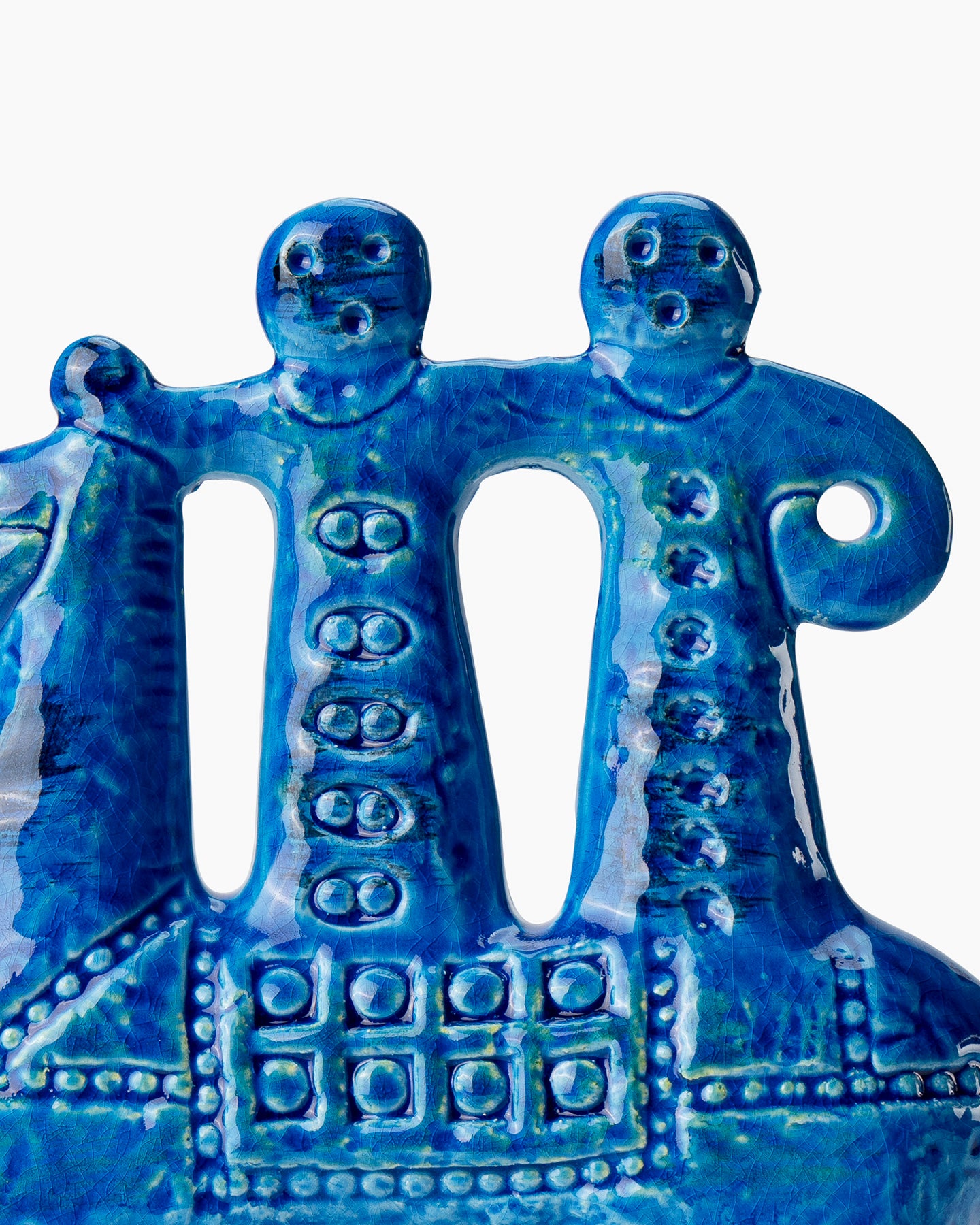 bitossi-ceramiche-figura-di-cavallerizzo-rimini-blu-aldo-londi image 3
