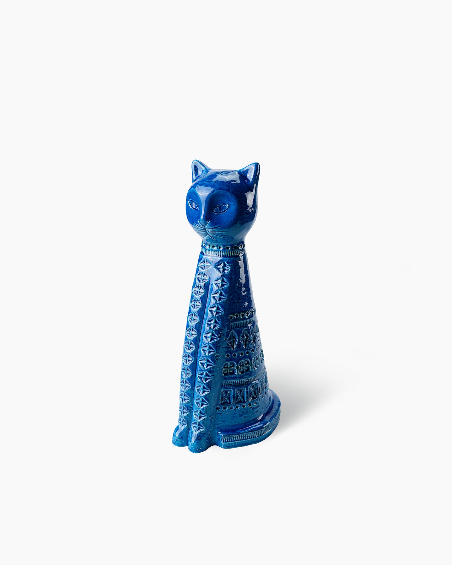 bitossi-ceramiche-figura-gatto-rimini-blu-aldo-londi image 2