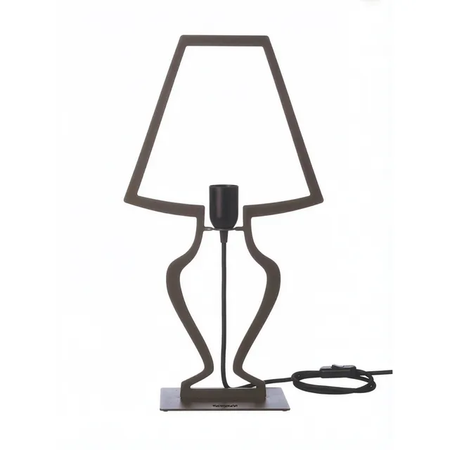 arti-mestieri-silhouette-grande-lampada-da-tavolo-design image 1
