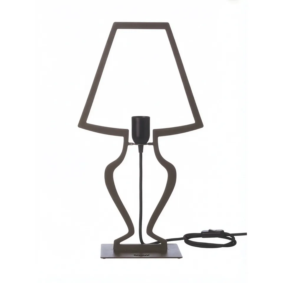 arti-mestieri-silhouette-grande-lampada-da-tavolo-design image 1