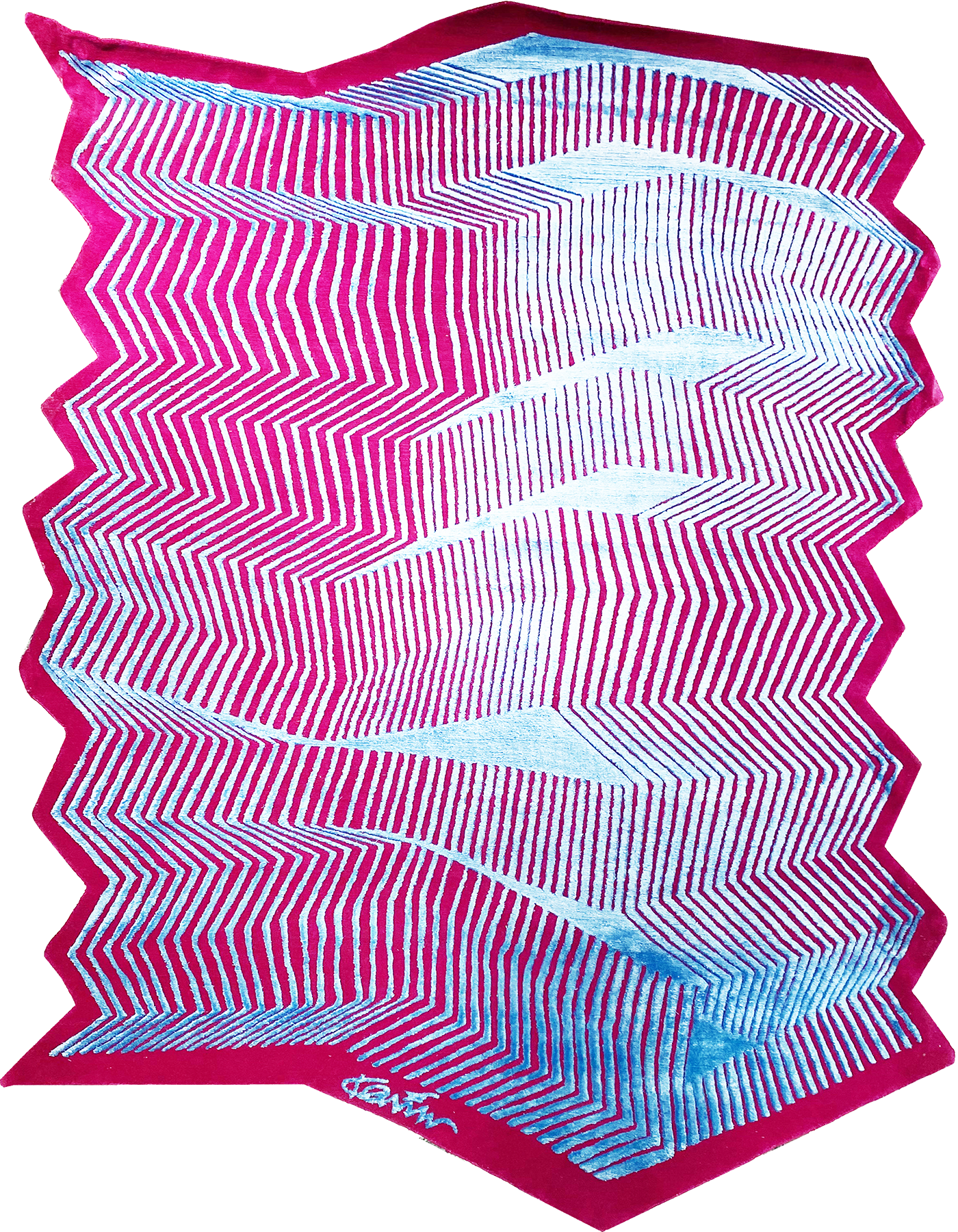 illulian-info-tappeto-300-x-200-cm-lana-e-seta-design-karim-rashid image 1