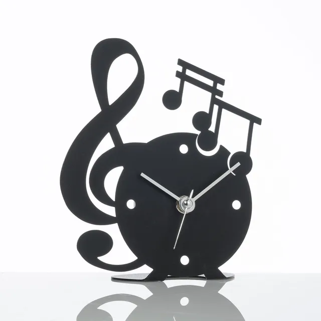 arti-mestieri-musica-orologio-da-tavolo-chiave-musicale image 1