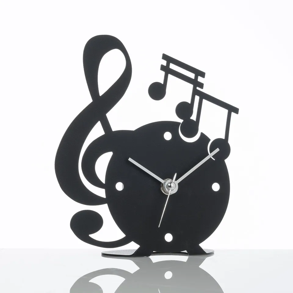 arti-mestieri-musica-orologio-da-tavolo-chiave-musicale image 1