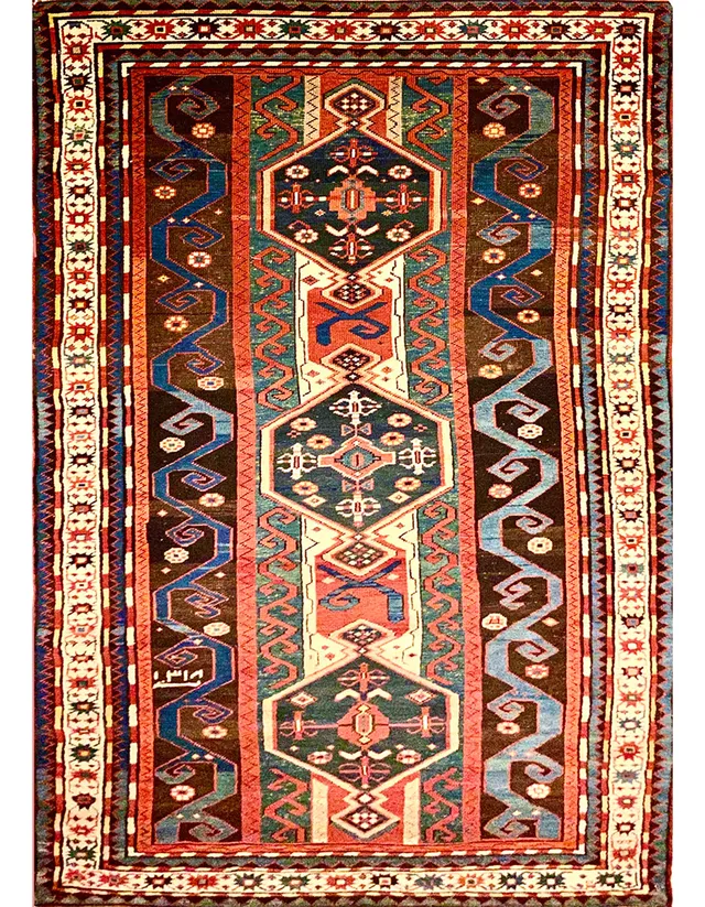 illulian-kasak-cloud-band-tappeto-caucaso-245-x-119-cm image 1