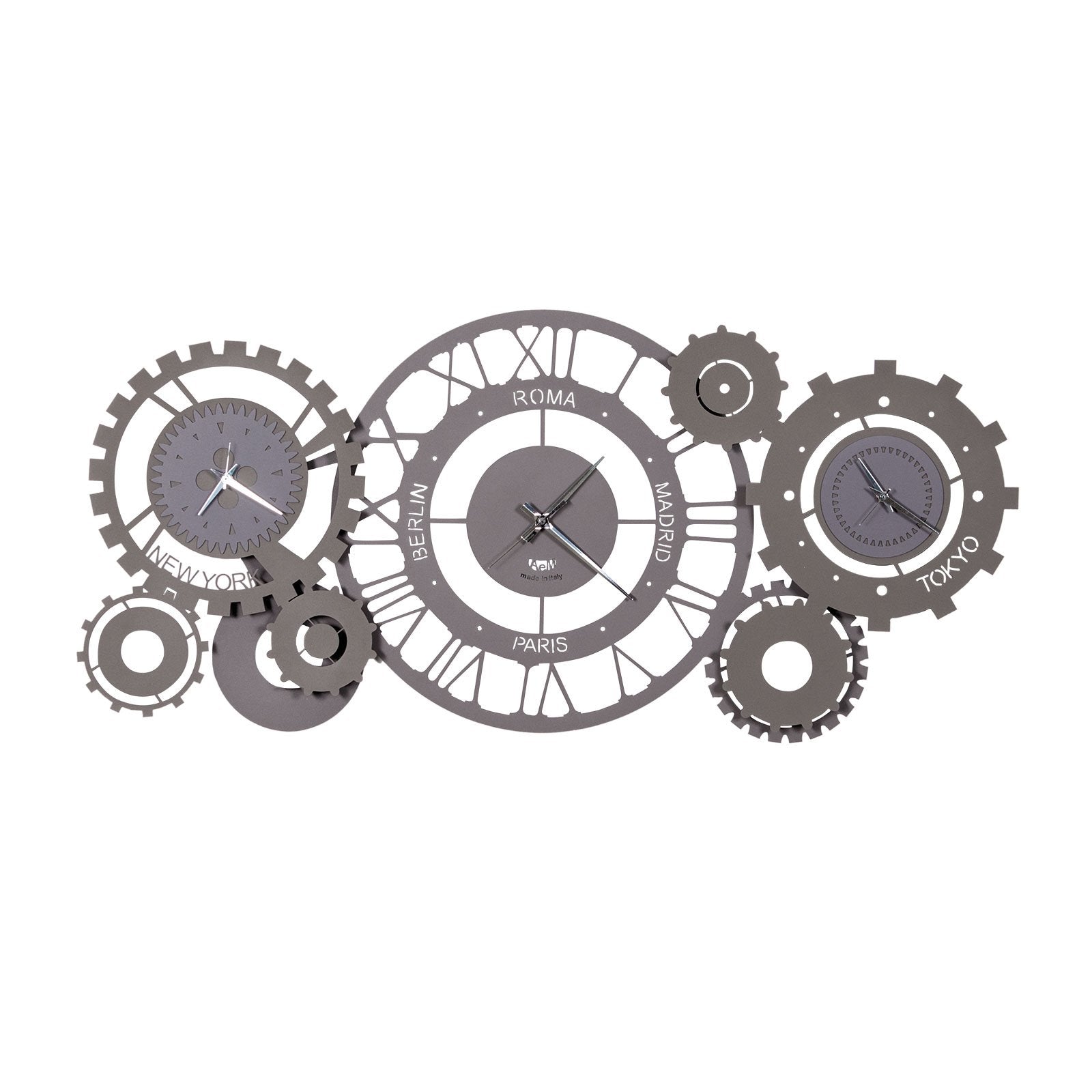 arti-mestieri-fuso-meccano-orologio-da-parete-in-ferro-97x44-cm image 1