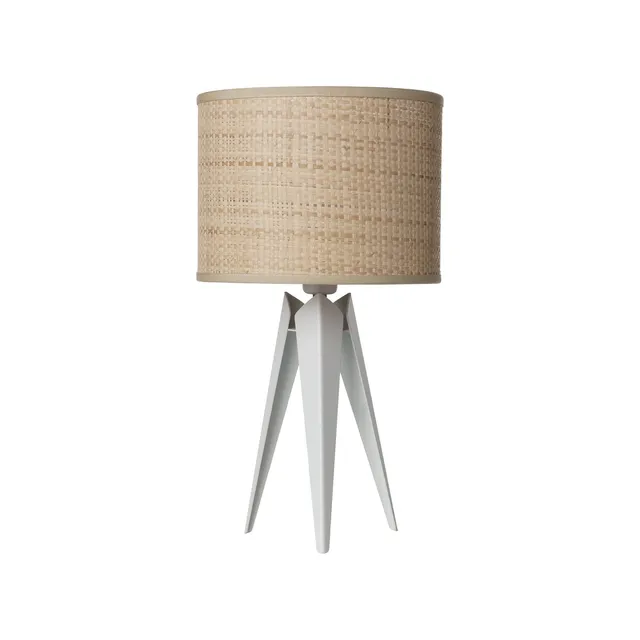 arti-mestieri-compass-lampada-abat-jour-da-comodino-treppiede image 1