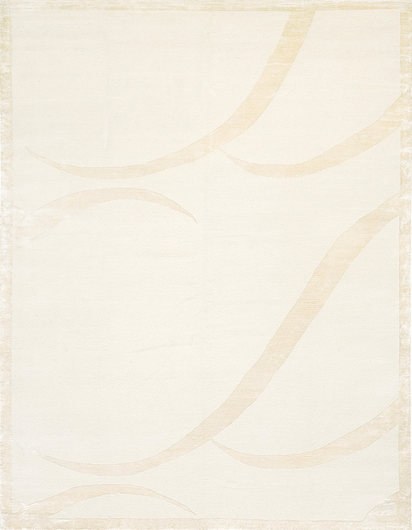 illulian-dis-tappeto-design-lana-e-seta-360x275-cm-platinum-120 image 1