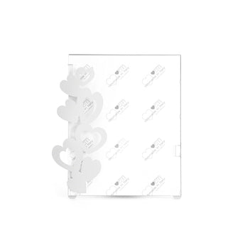 arti-mestieri-hearts-small-cornice-portafoto-design-16x20-cm-bianco-rosso image 2