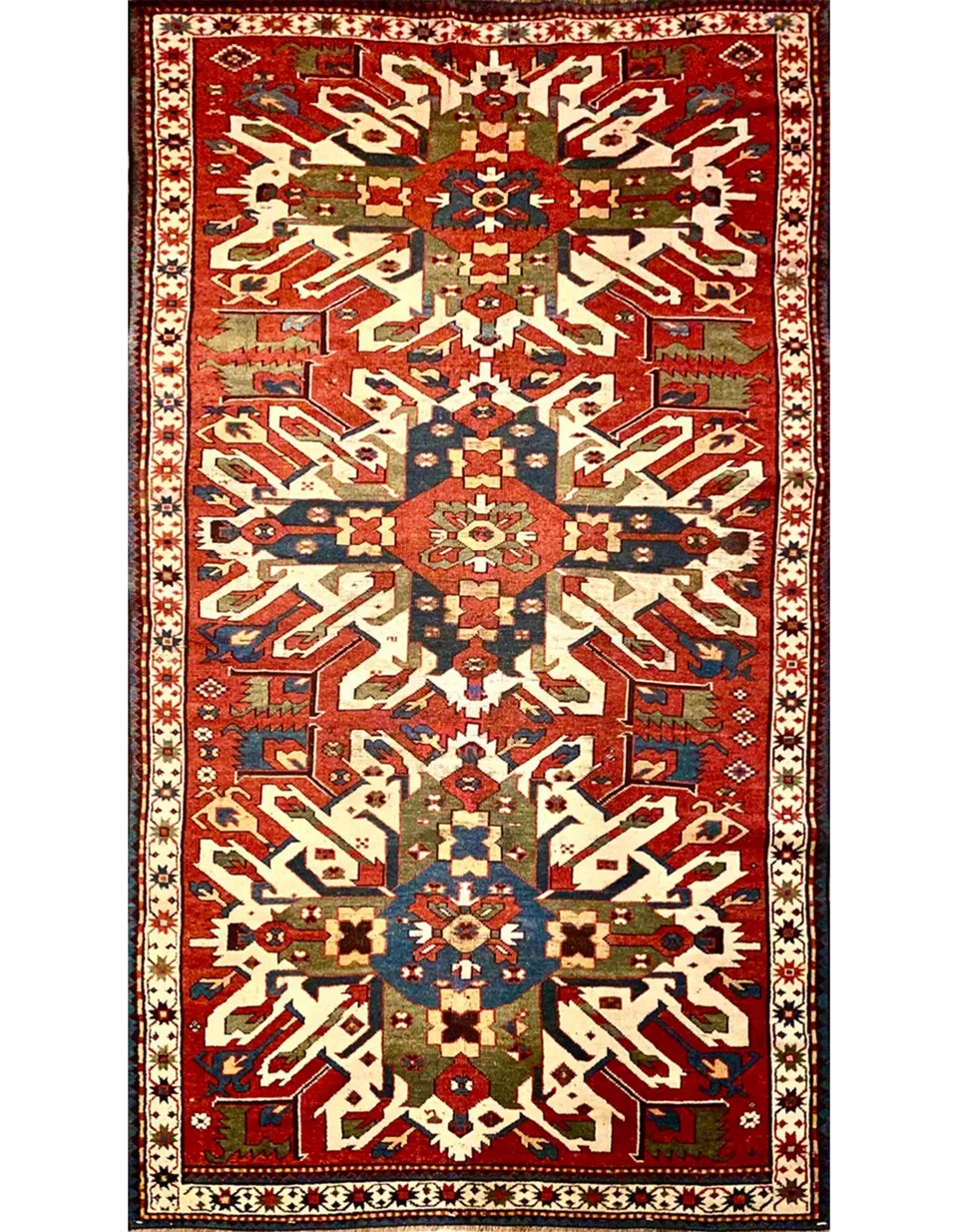 illulian-kasak-adler-r-tappeto-caucaso-280x124-cm-fine-xix-secolo image 1
