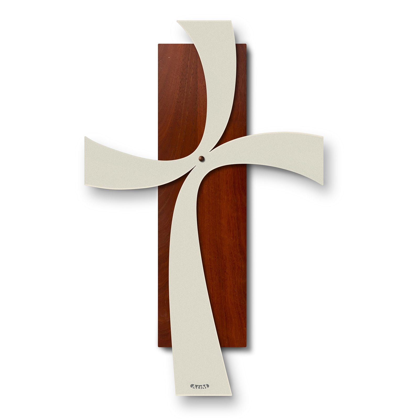arti-mestieri-two-grande-crocifisso-da-parete-40x62-cm image 2