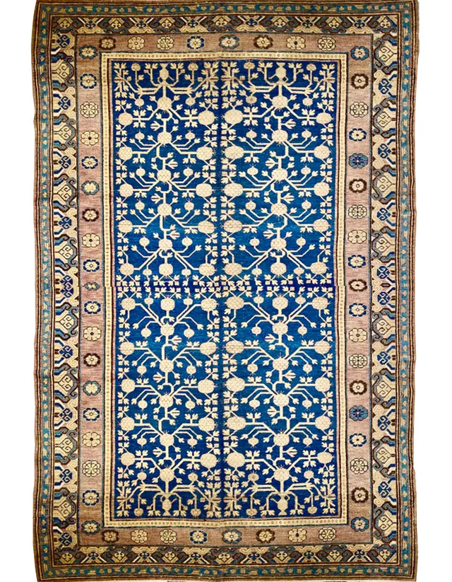 illulian-khotan-pomegranate-tappeto-370x203-cm image 1