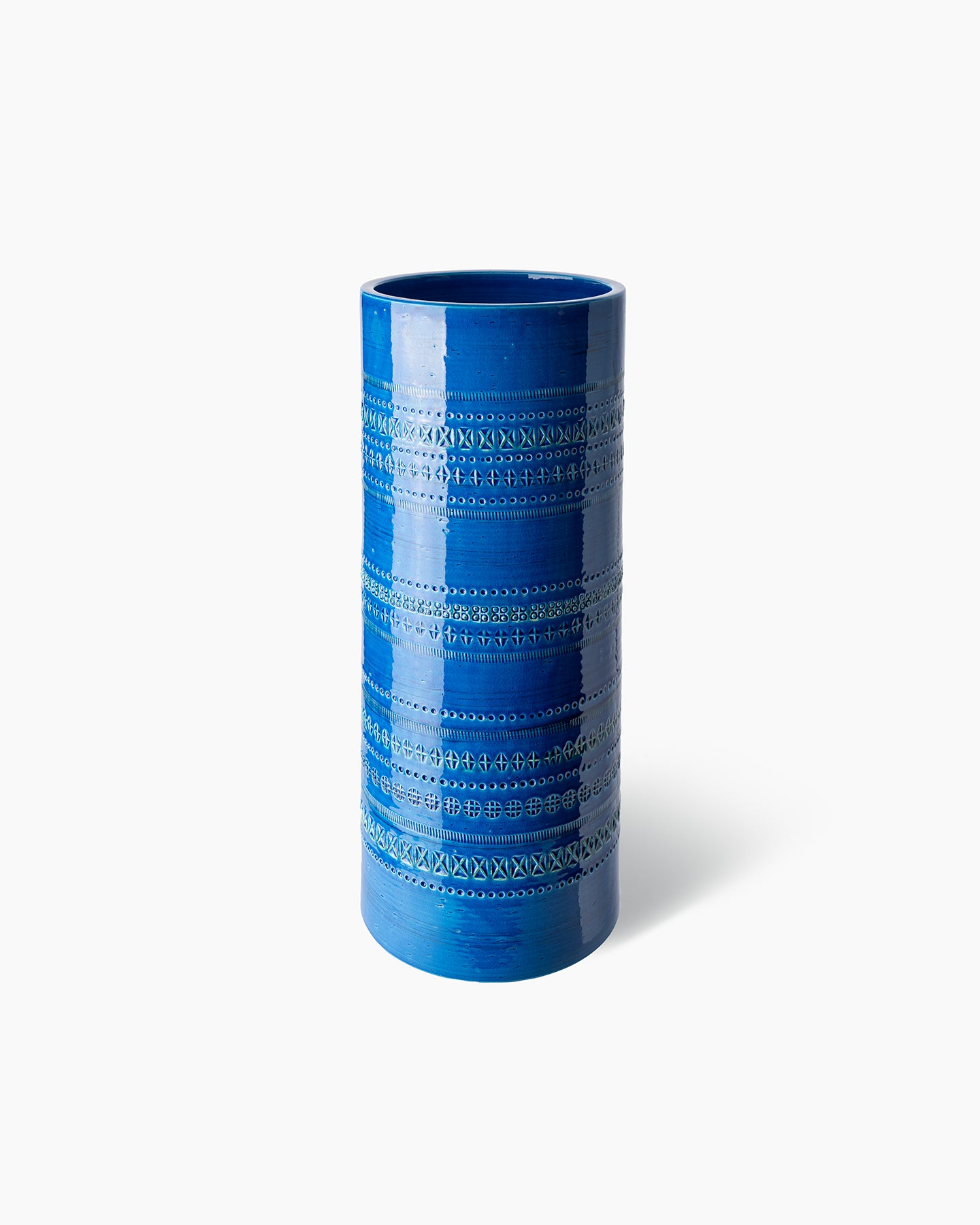 bitossi-ceramiche-vaso-portaombrelli-rimini-blu-aldo-londi image 2