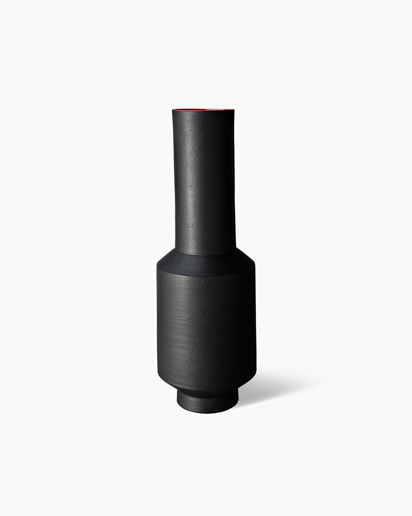 bitossi-ceramiche-vaso-tribe-arik-levy-nero-rosso-99-pezzi image 1