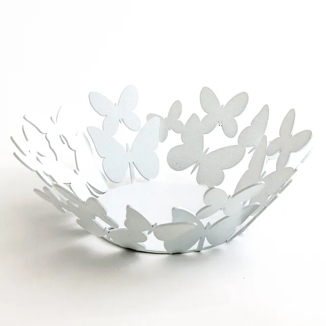 arti-mestieri-cestino-farfalle-bomboniera-in-ferro image 1