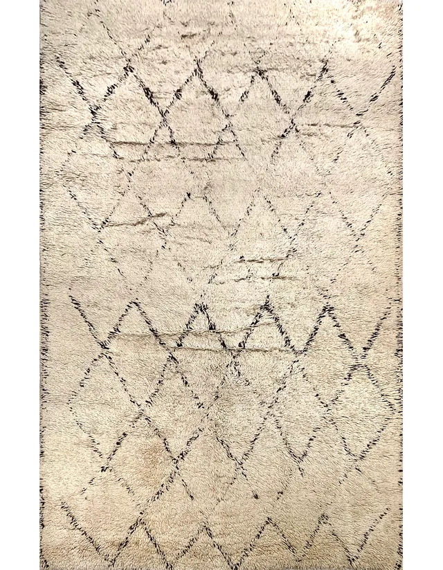 illulian-berber-beni-ourain-tappeto-lana-330x200-cm image 1