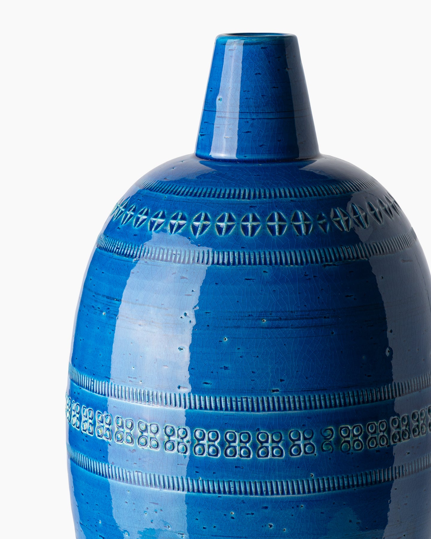 bitossi-ceramiche-vaso-uovo-rimini-blu-aldo-londi-riedizione-archivio-storico image 3
