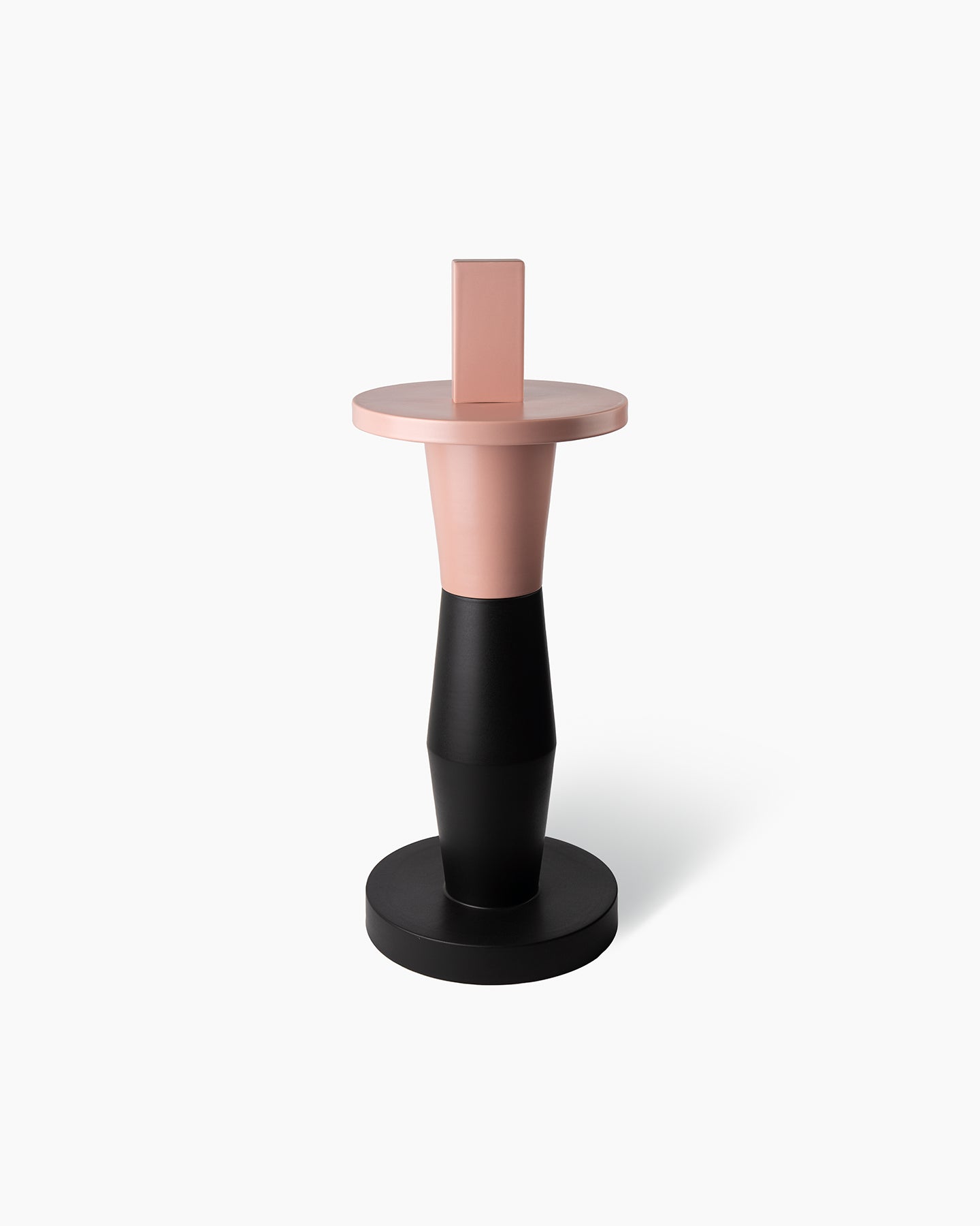 bitossi-ceramiche-scultura-untitled-natalie-du-pasquier-3-elementi-nero-rosa-mat image 2