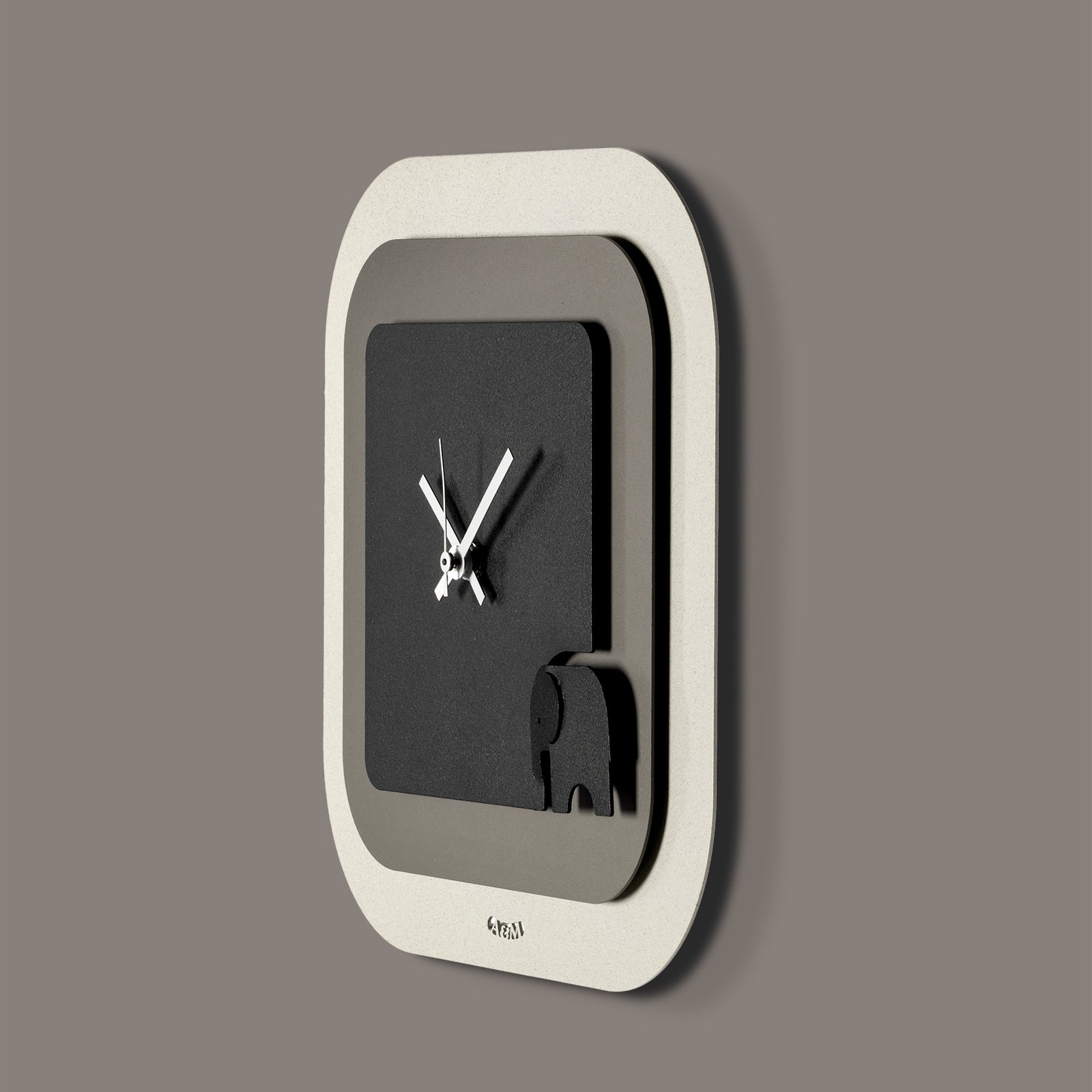 arti-mestieri-tino-orologio-da-parete-con-elefante image 2