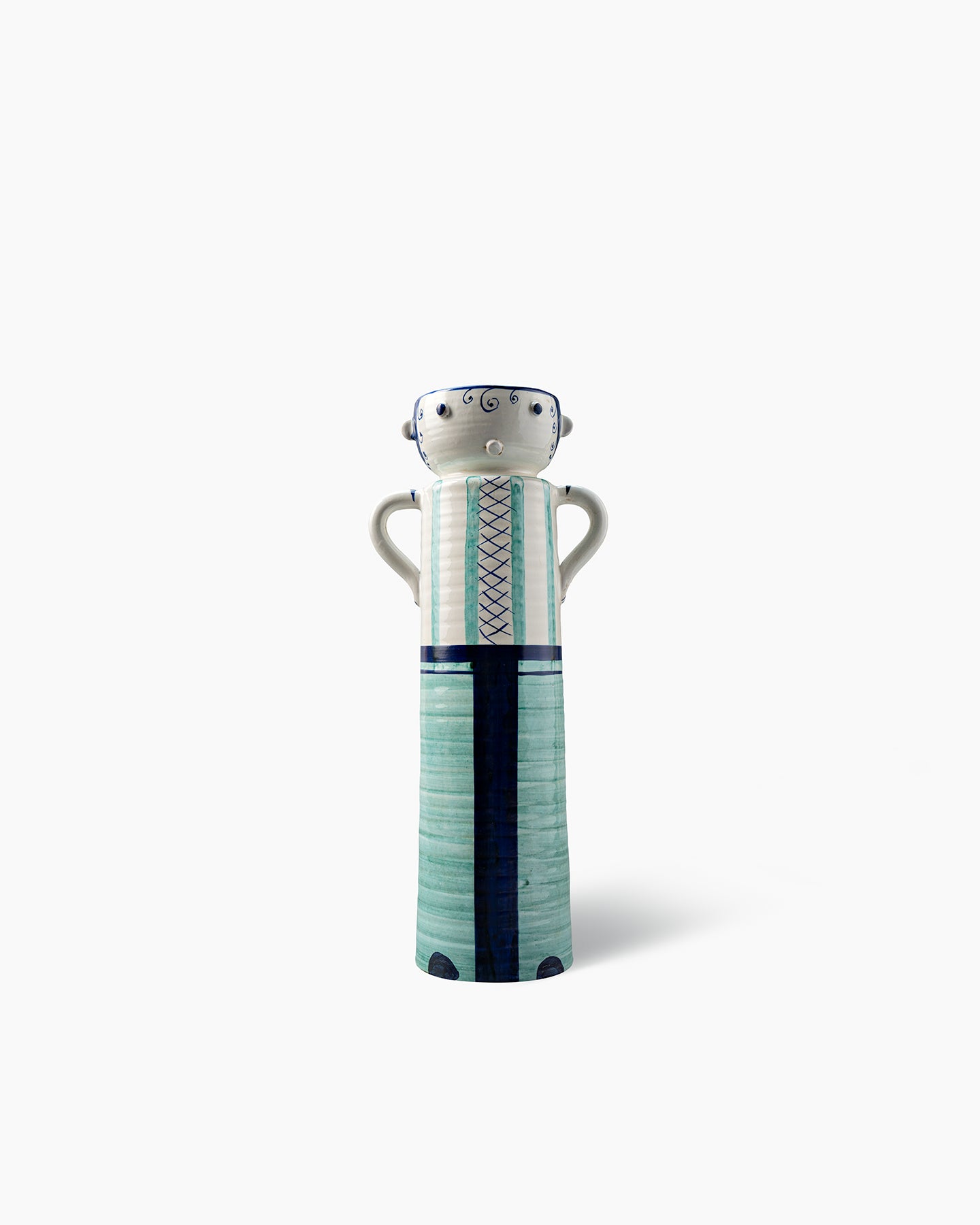 bitossi-ceramiche-vaso-antropomorfo-biansato-1969-riedizione-2008-aldo-londi image 1