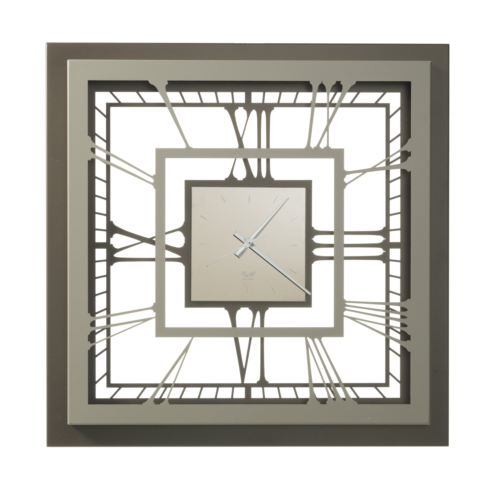 arti-mestieri-olimpo-grande-orologio-quadrato-di-design image 1