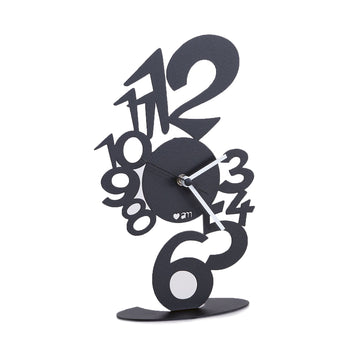 arti-mestieri-lupin-orologio-da-tavolo-in-ferro-17x28-cm image 3