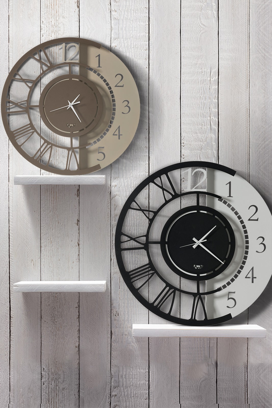 arti-mestieri-full-metal-jack-grande-orologio-da-parete-ferro-60-cm-fango-avorio image 6