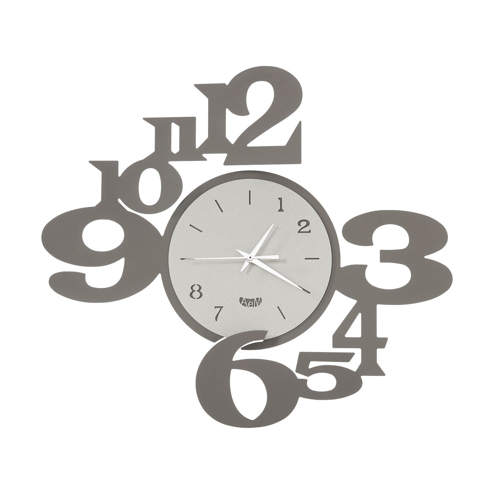arti-mestieri-king-chiasm-orologio-da-parete-design-45x40-cm image 1