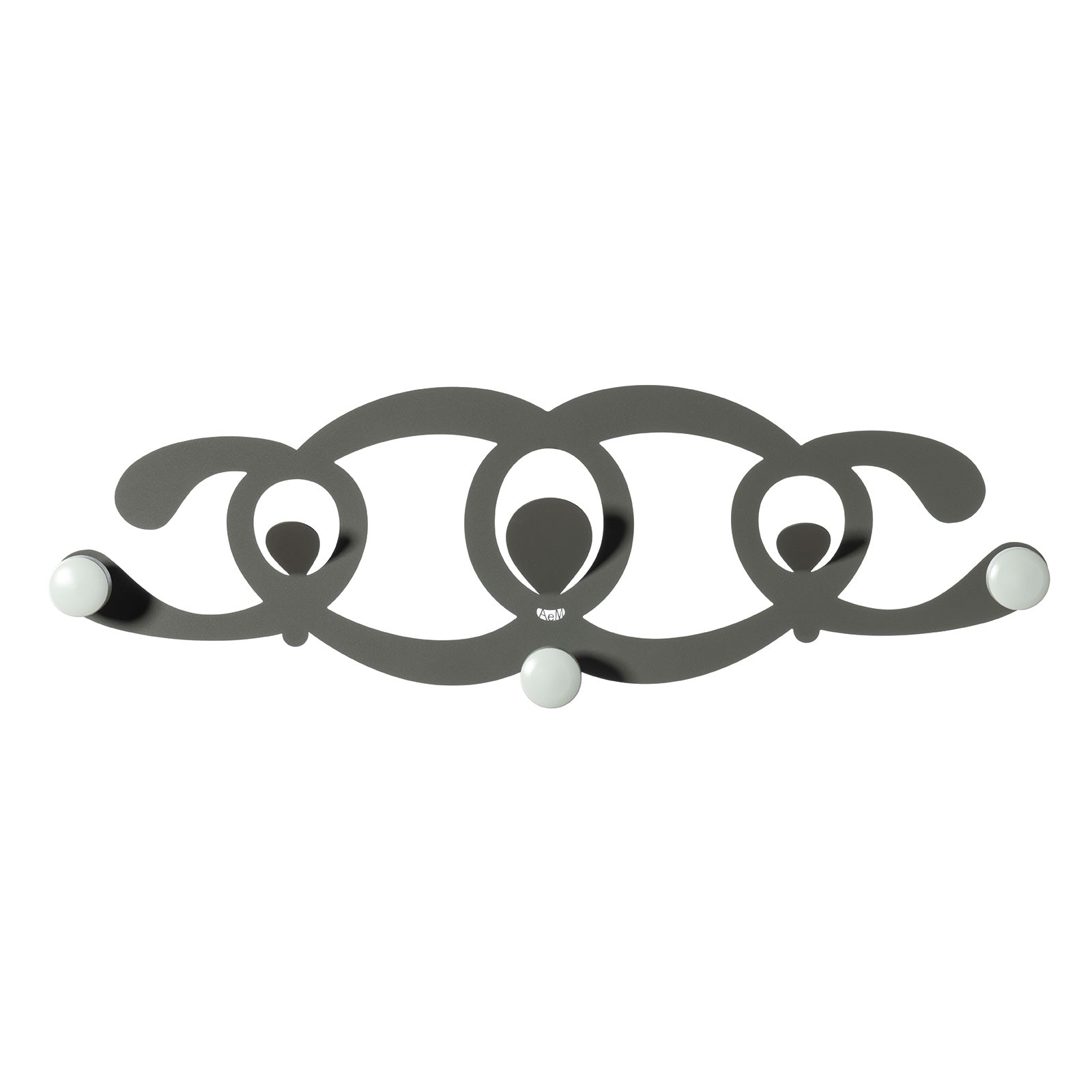 arti-mestieri-cappio-appendiabiti-da-ingresso-a-parete-3-ganci-ferro image 1