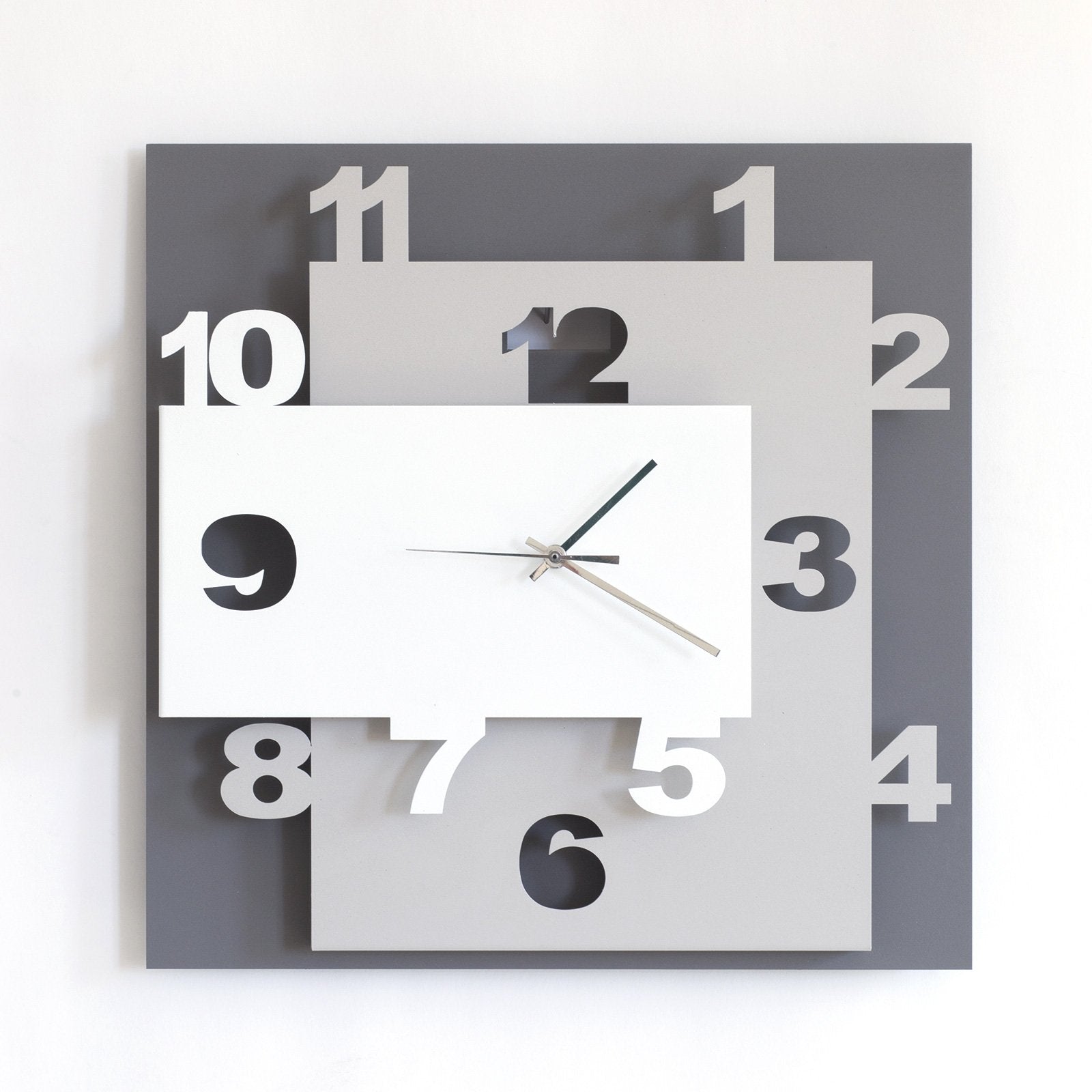 arti-mestieri-ziggurat-orologio-da-parete-moderno-40x40-cm-a-3-livelli image 6