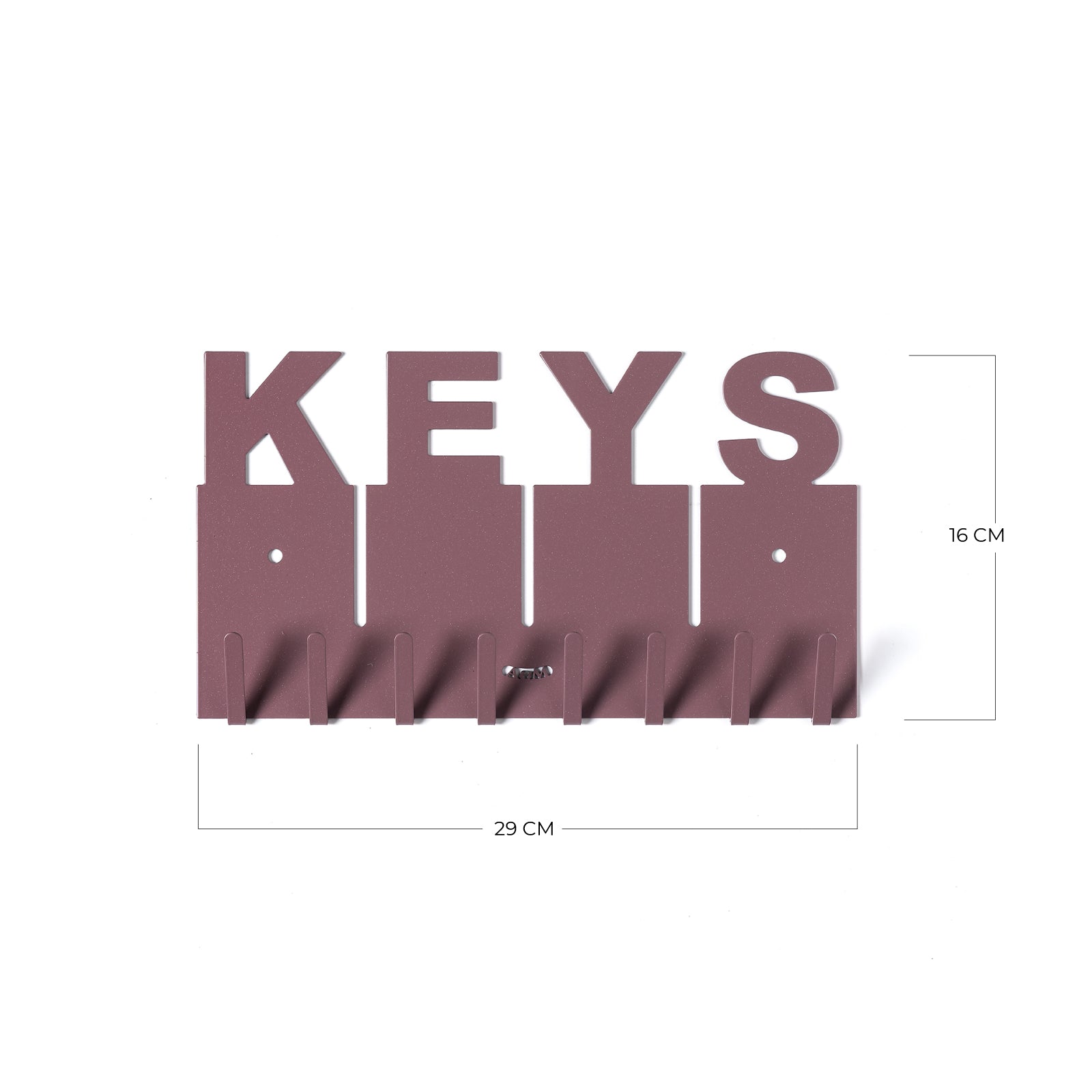 arti-mestieri-portachiavi-da-parete-keys-in-ferro-con-lettering image 2