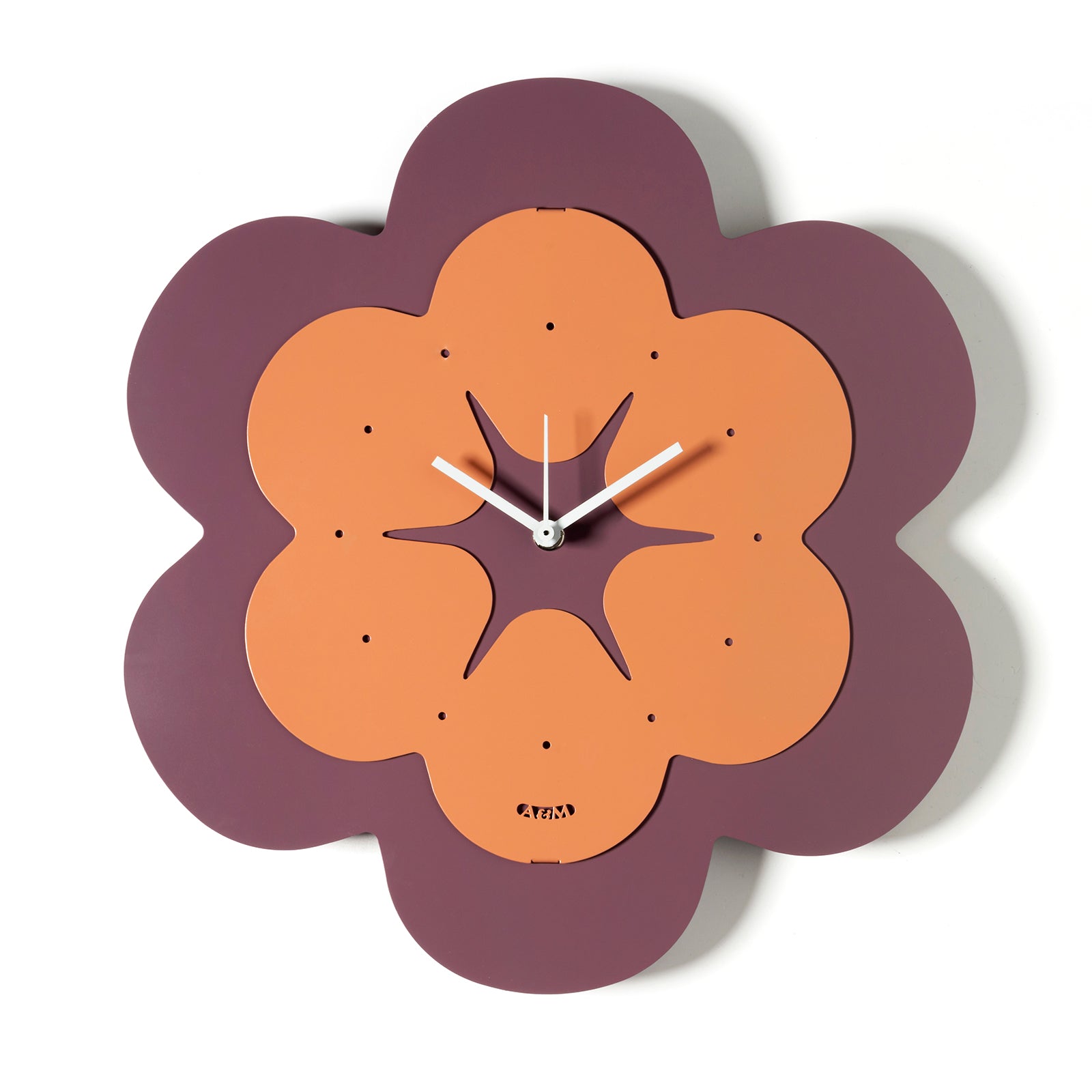 arti-mestieri-florindo-orologio-da-parete-a-forma-di-fiore-in-ferro image 8