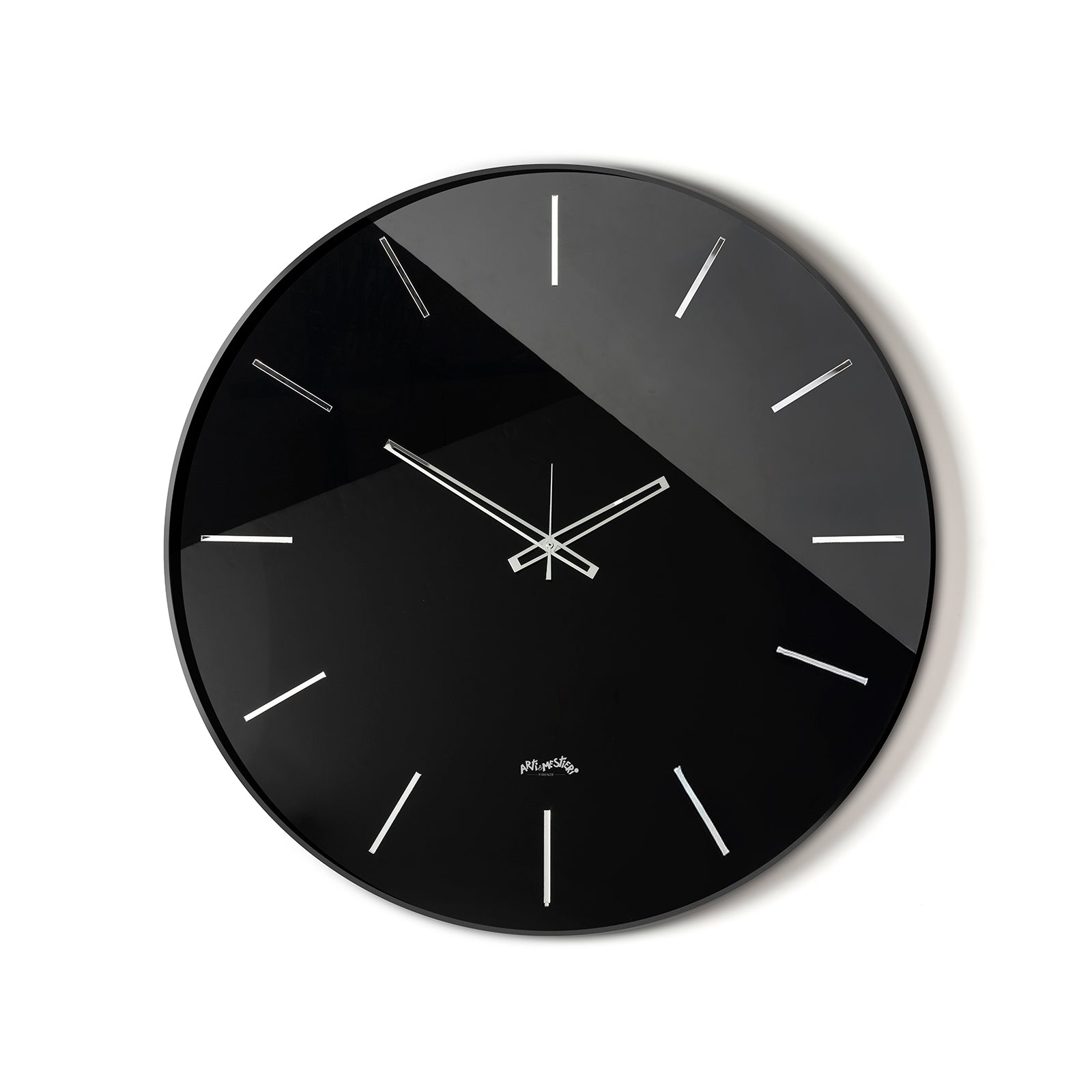 arti-mestieri-orologio-da-parete-giotto-45-in-vetro-specchiato image 1