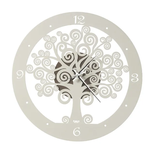 arti-mestieri-albero-della-vita-piccolo-orologio-da-parete image 1