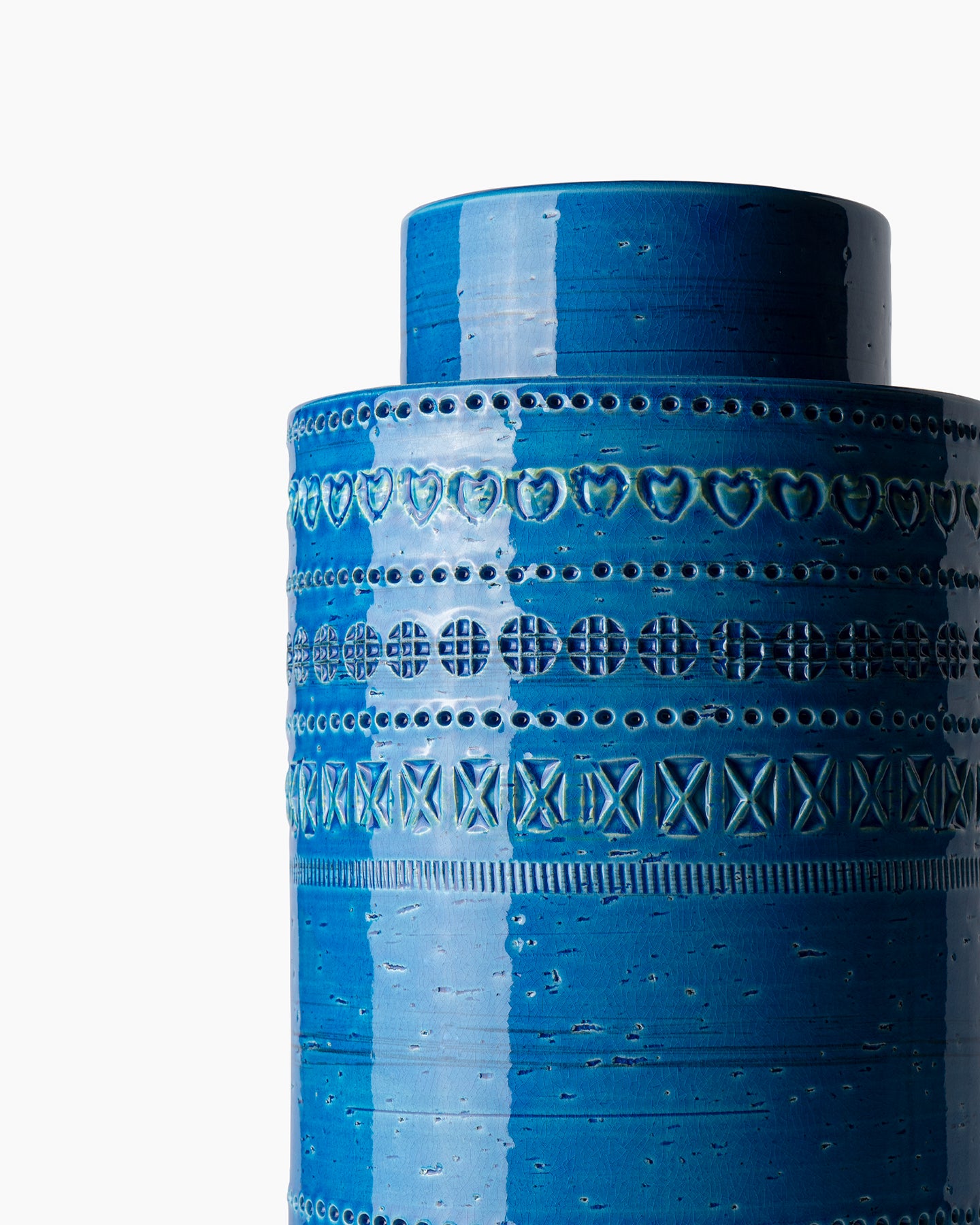 bitossi-ceramiche-vaso-rocchetto-rimini-blu-aldo-londi-3 image 3