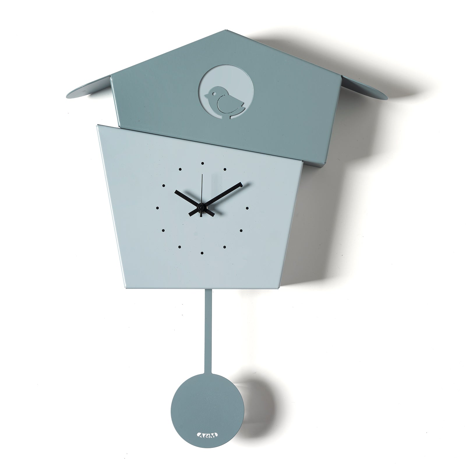 arti-mestieri-orologio-a-pendolo-picchiarello-moderno-da-parete image 8