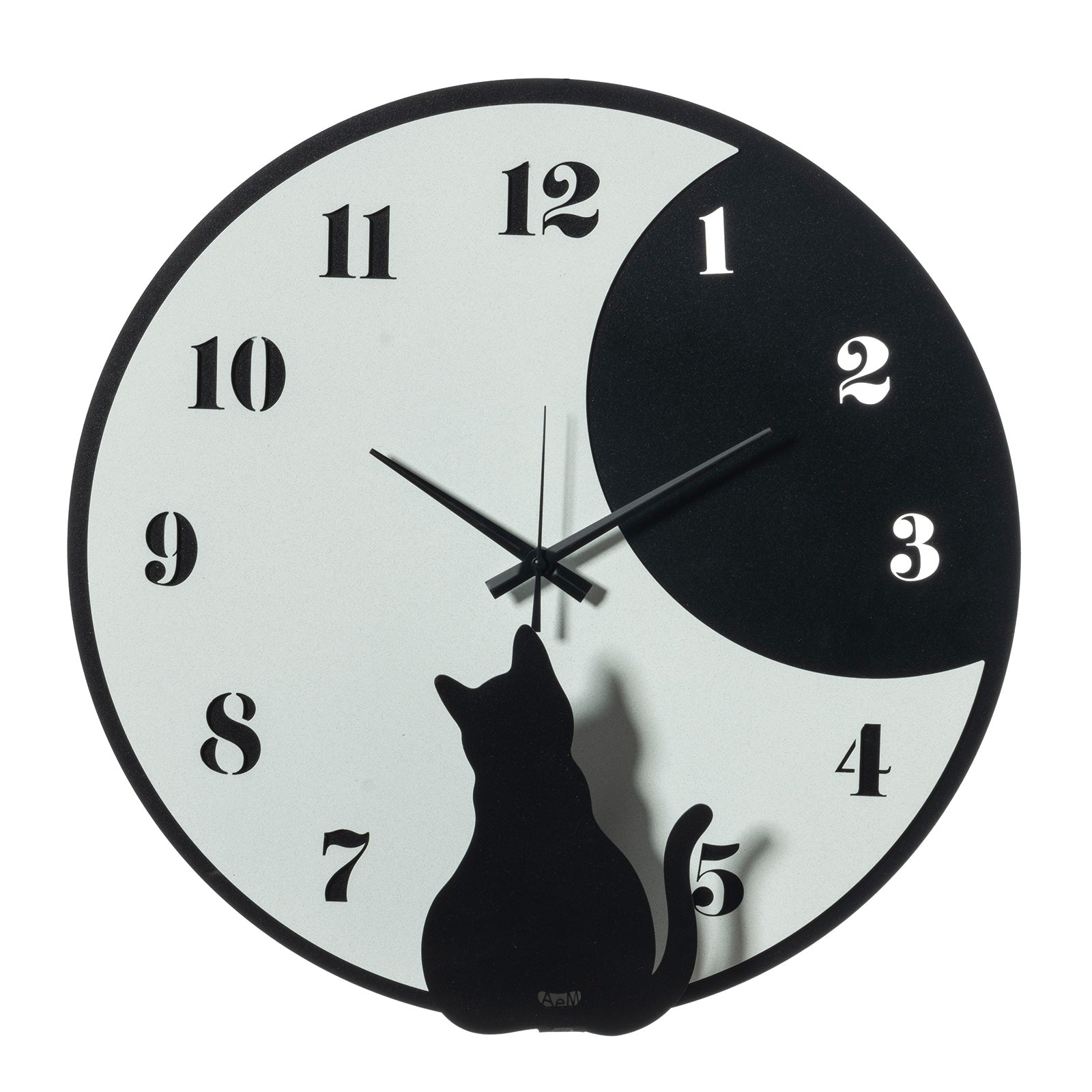 arti-mestieri-orologio-moon-whiskers-gatti-43-cm image 4