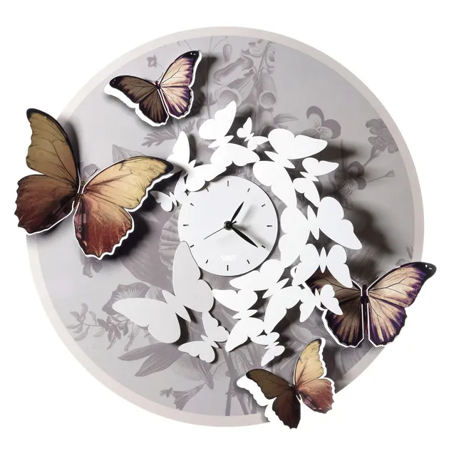 arti-mestieri-mariposa-orologio-da-parete-di-design image 1