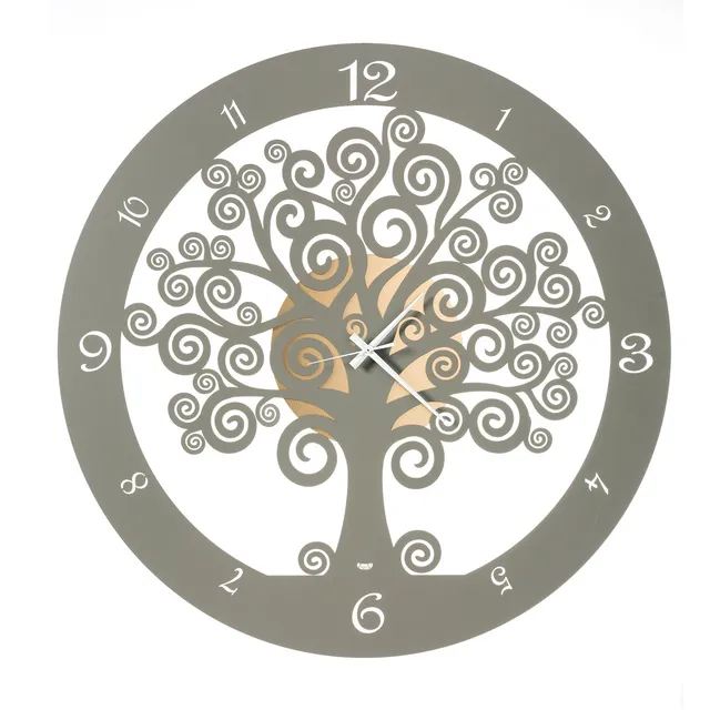 arti-mestieri-big-albero-della-vita-orologio-da-parete-70-cm image 1