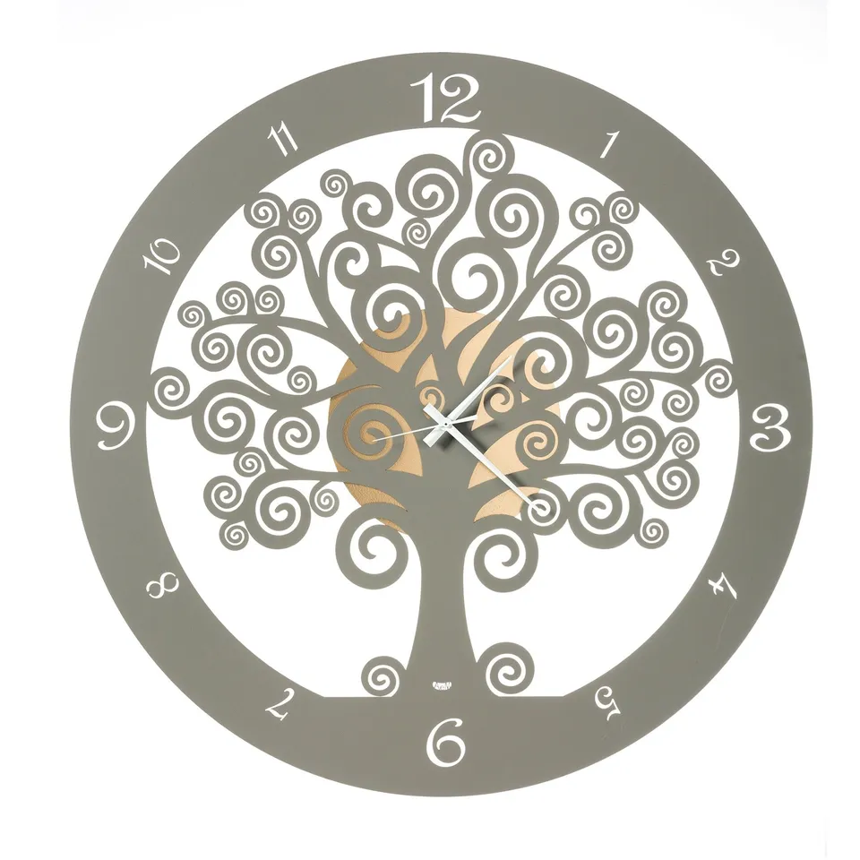 arti-mestieri-big-albero-della-vita-orologio-da-parete-70-cm image 1