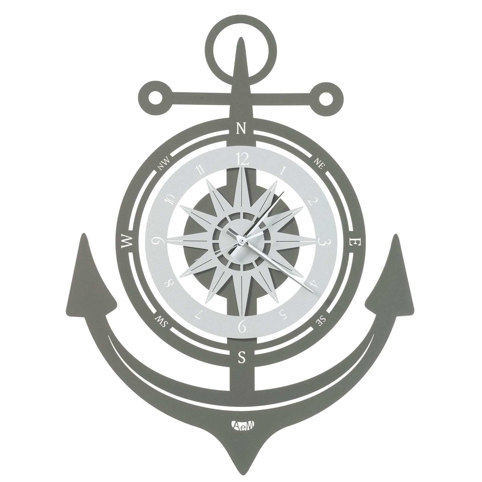 arti-mestieri-orologio-da-parete-time-boat-47x63-cm image 1