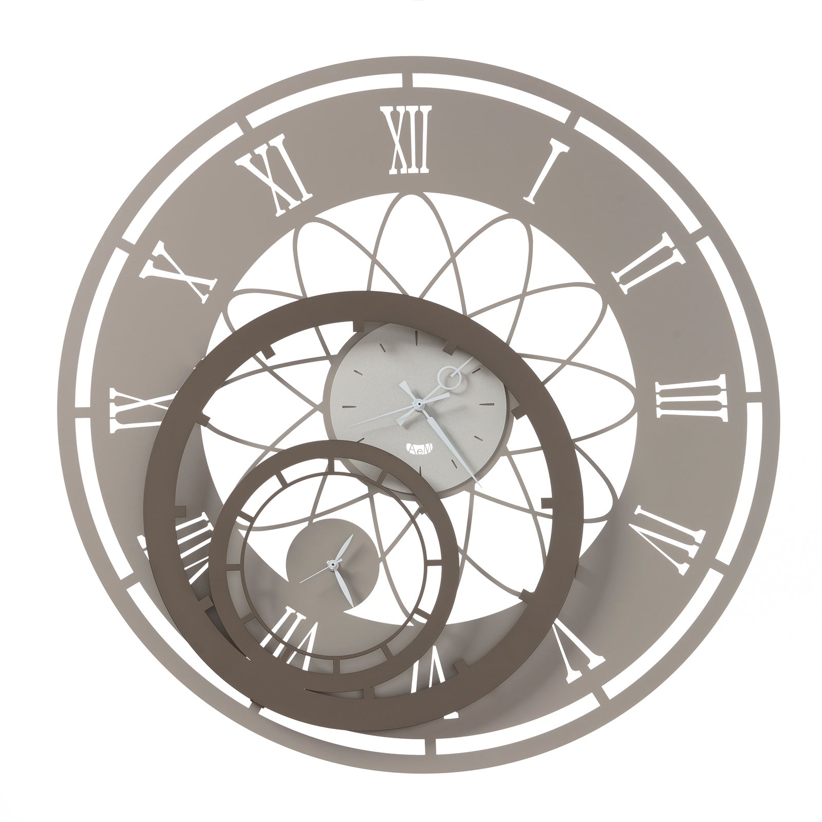 arti-mestieri-orologio-da-parete-cronos-70-cm-numeri-romani image 1