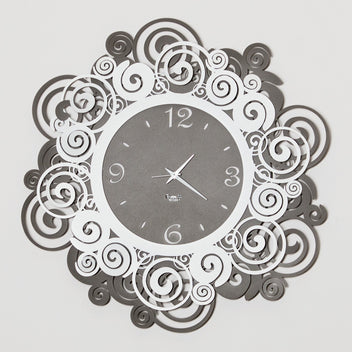 arti-mestieri-orpheus-orologio-da-parete-50-cm-riccioli-design image 2