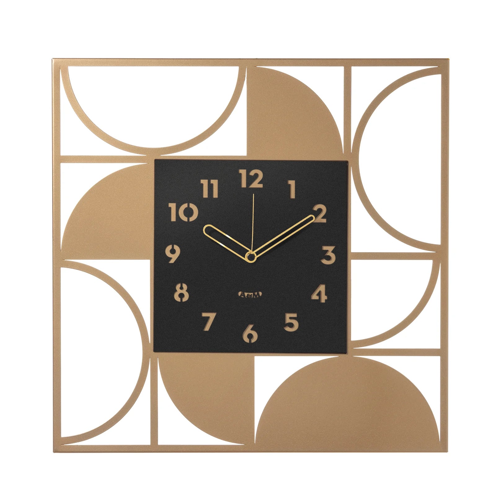 arti-mestieri-glam-orologio-da-parete-50x50-cm-ferro image 2
