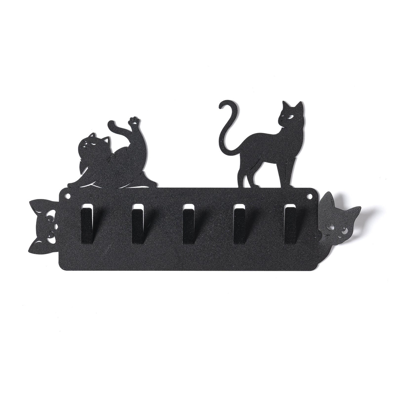 arti-mestieri-silvestro-matisse-portachiavi-da-parete-gatti image 1