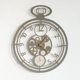 arti-mestieri-orologio-da-parete-cipollone-stile-taschino-in-ferro image 3