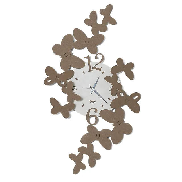 arti-mestieri-orologio-da-parete-papillon-piccolo-32x56-cm image 1