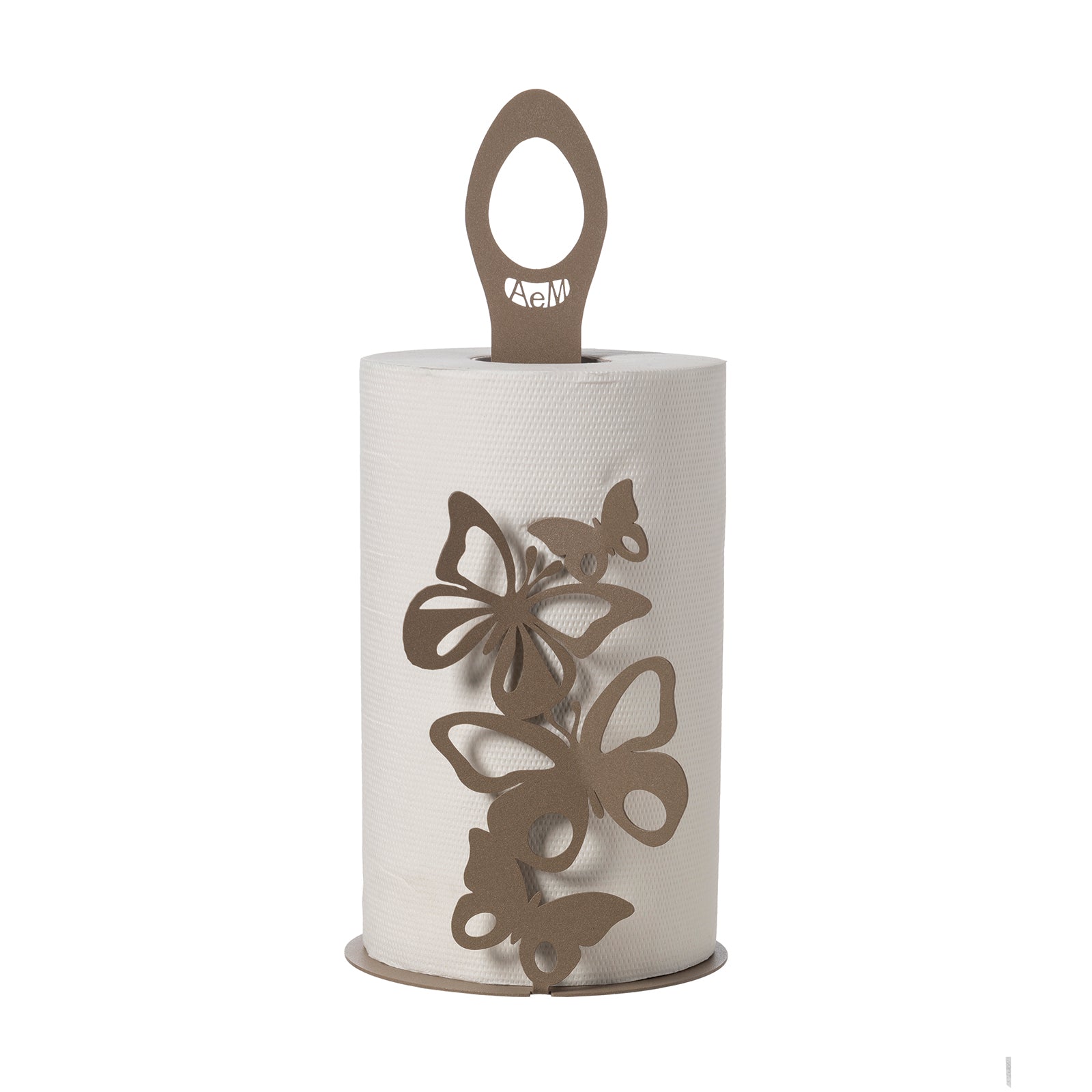 arti-mestieri-farfalloso-porta-rotoli-in-ferro-15x33-cm image 1